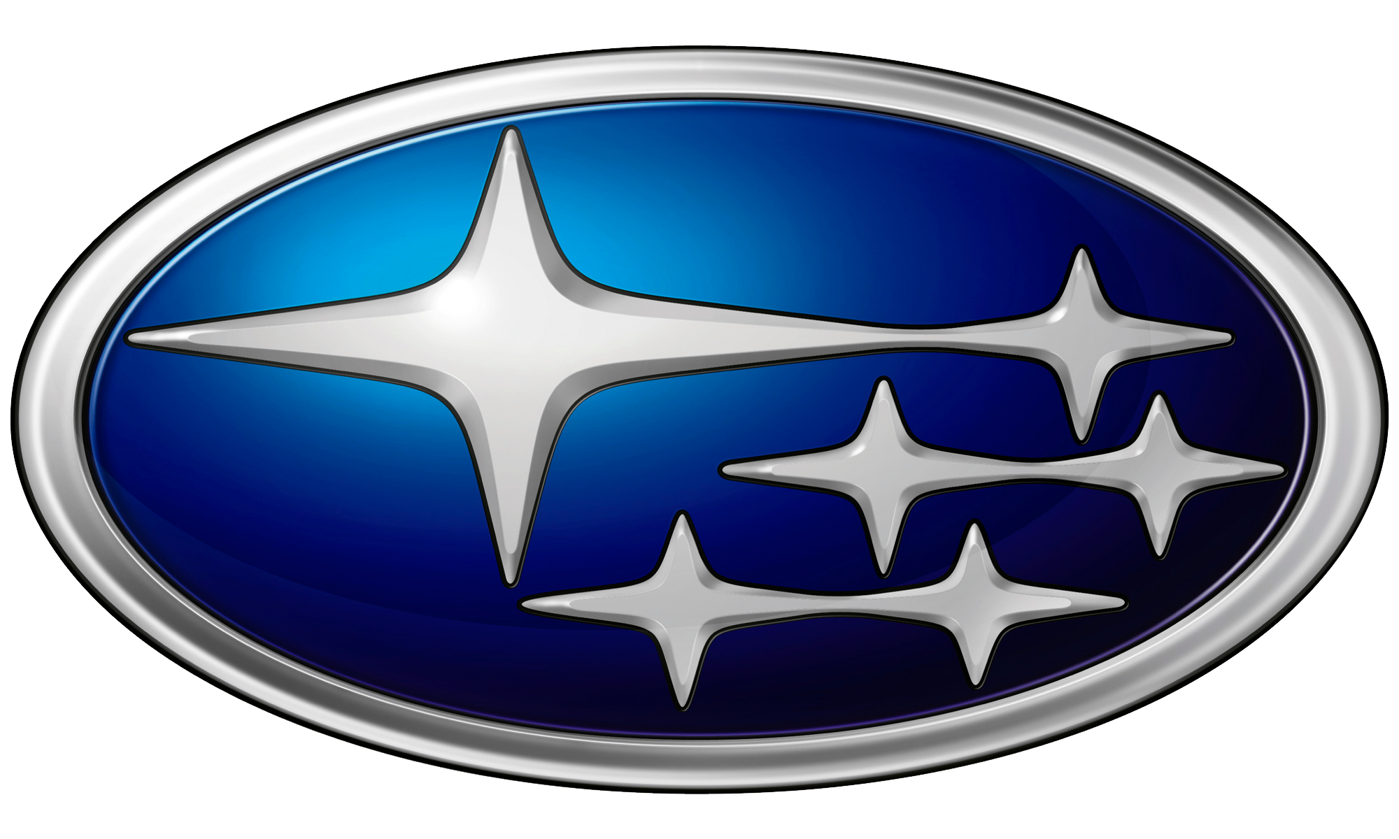 Автомобильные 3D коврики из экокожи Subaru
